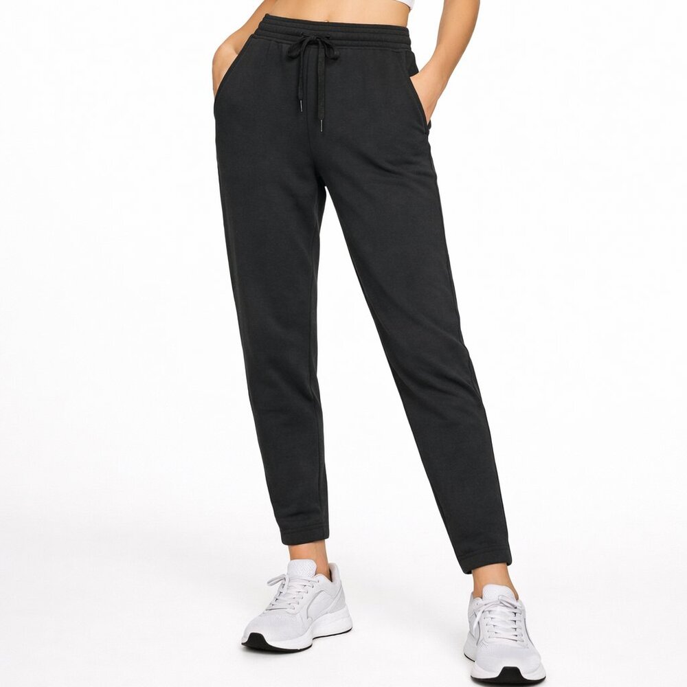 Lululemon City Sleek Joggers Women 4 Black TENCEL Travel Athleisure Pants